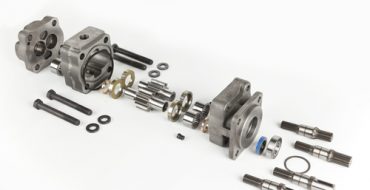 components of hydraulic gear pumps